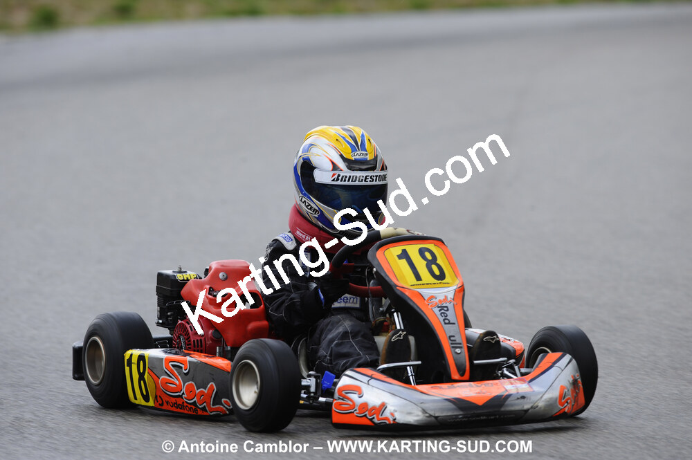 28/03/2010 : 2ème manche du Championnat du Sud 2010 à Alès (photos Antoine Camblor) 2010 — karting
