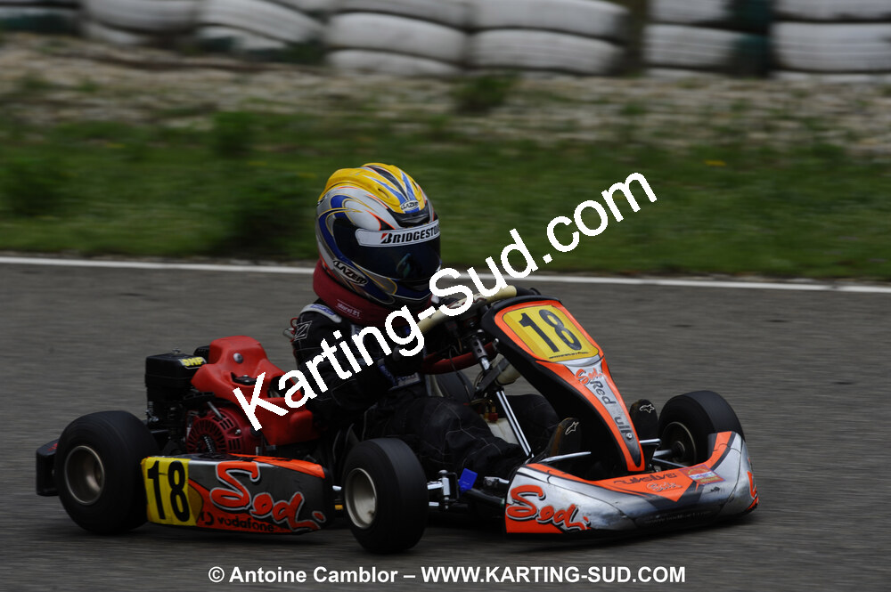 28/03/2010 : 2ème manche du Championnat du Sud 2010 à Alès (photos Antoine Camblor) 2010 — karting