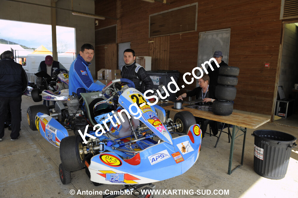 28/03/2010 : 2ème manche du Championnat du Sud 2010 à Alès (photos Antoine Camblor) 2010 — karting