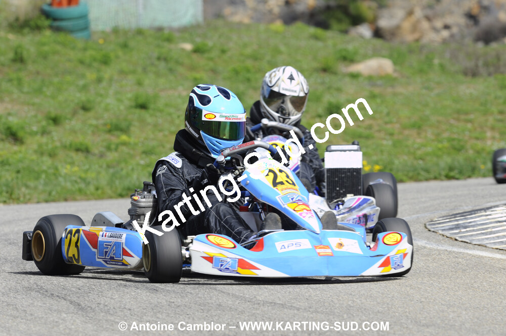 28/03/2010 : 2ème manche du Championnat du Sud 2010 à Alès (photos Antoine Camblor) 2010 — karting