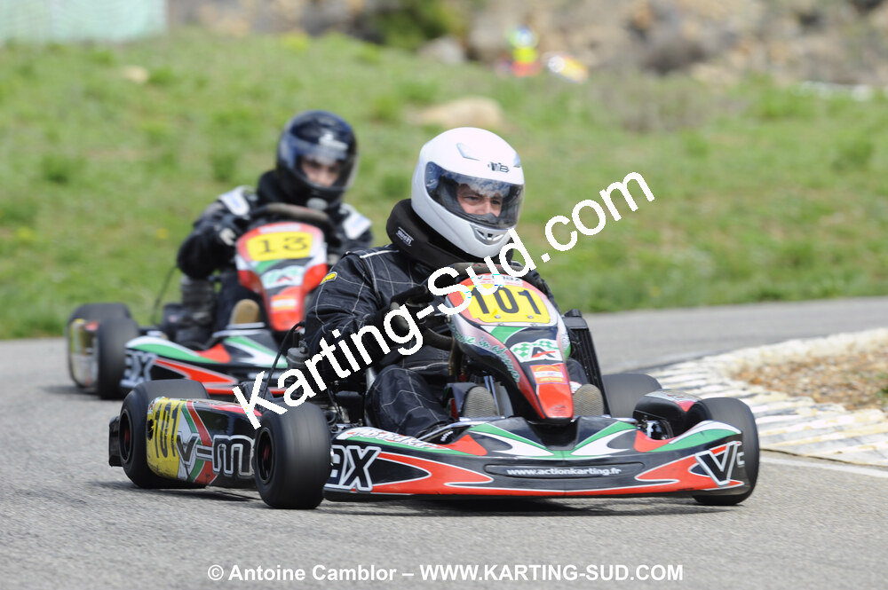 28/03/2010 : 2ème manche du Championnat du Sud 2010 à Alès (photos Antoine Camblor) 2010 — karting