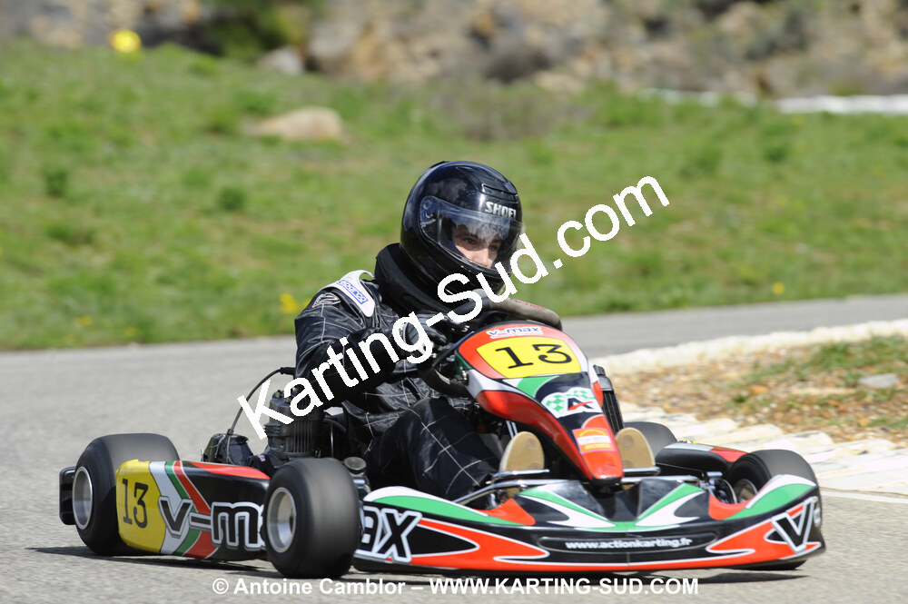 28/03/2010 : 2ème manche du Championnat du Sud 2010 à Alès (photos Antoine Camblor) 2010 — karting