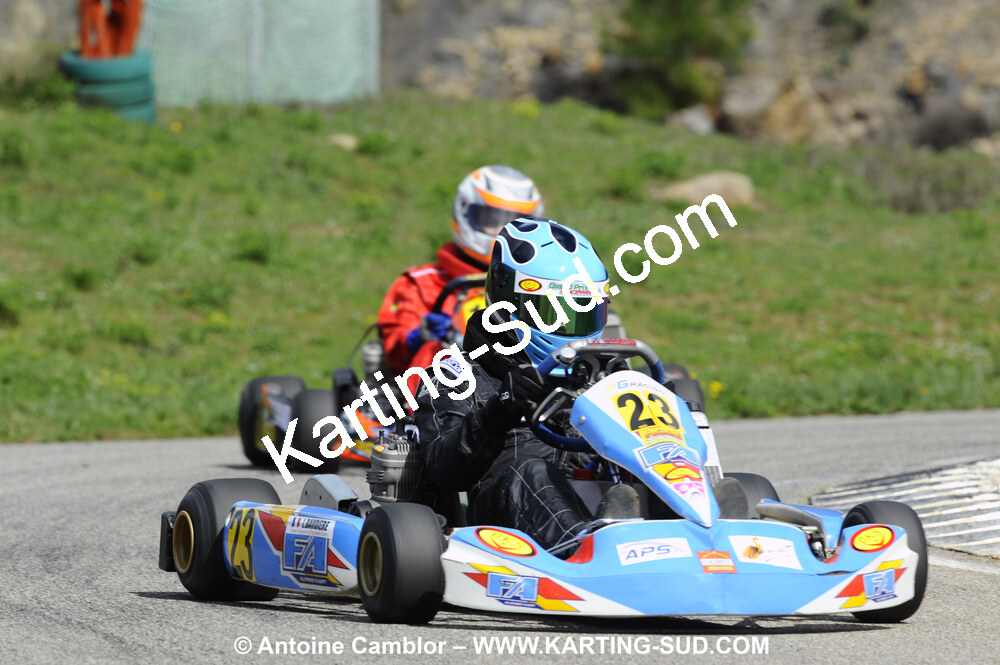 28/03/2010 : 2ème manche du Championnat du Sud 2010 à Alès (photos Antoine Camblor) 2010 — karting