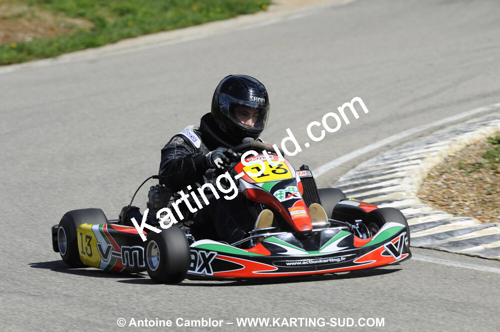 28/03/2010 : 2ème manche du Championnat du Sud 2010 à Alès (photos Antoine Camblor) 2010 — karting