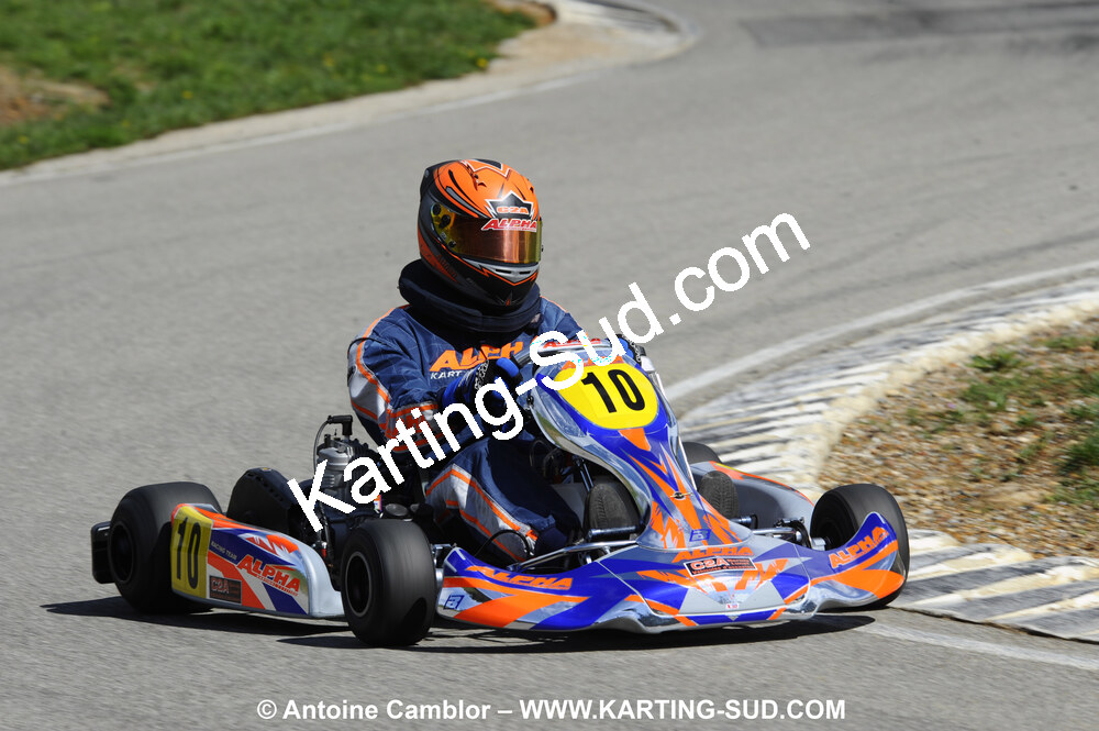 28/03/2010 : 2ème manche du Championnat du Sud 2010 à Alès (photos Antoine Camblor) 2010 — karting