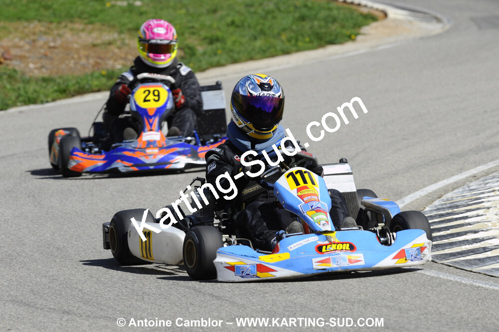 28/03/2010 : 2ème manche du Championnat du Sud 2010 à Alès (photos Antoine Camblor) 2010 — karting