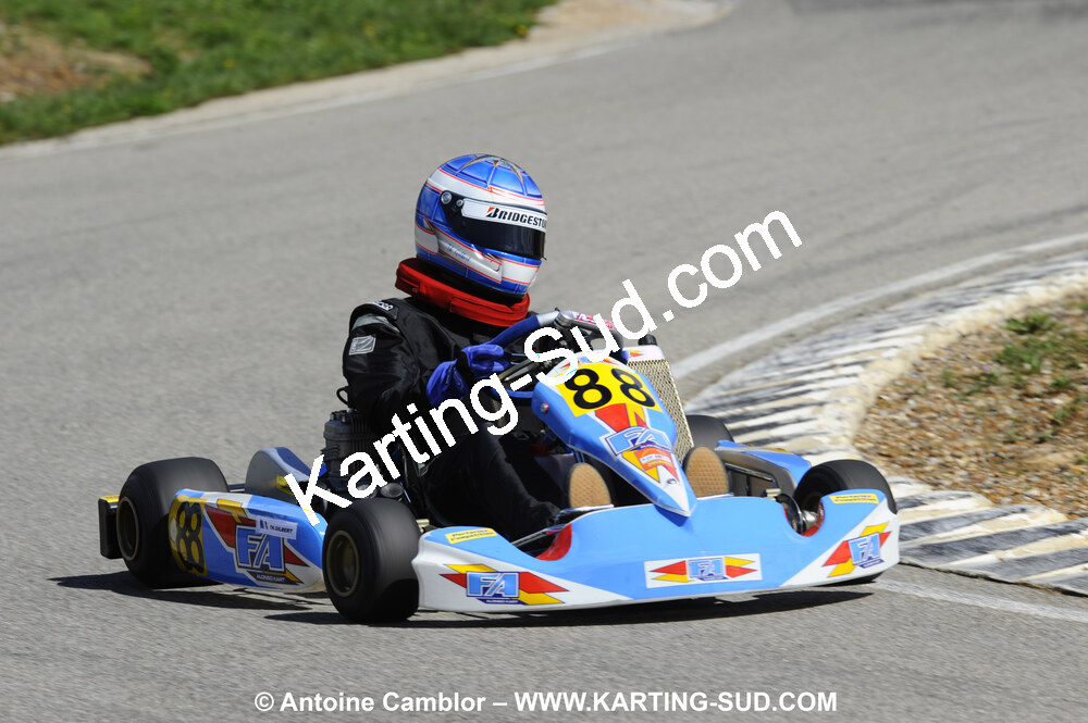 28/03/2010 : 2ème manche du Championnat du Sud 2010 à Alès (photos Antoine Camblor) 2010 — karting