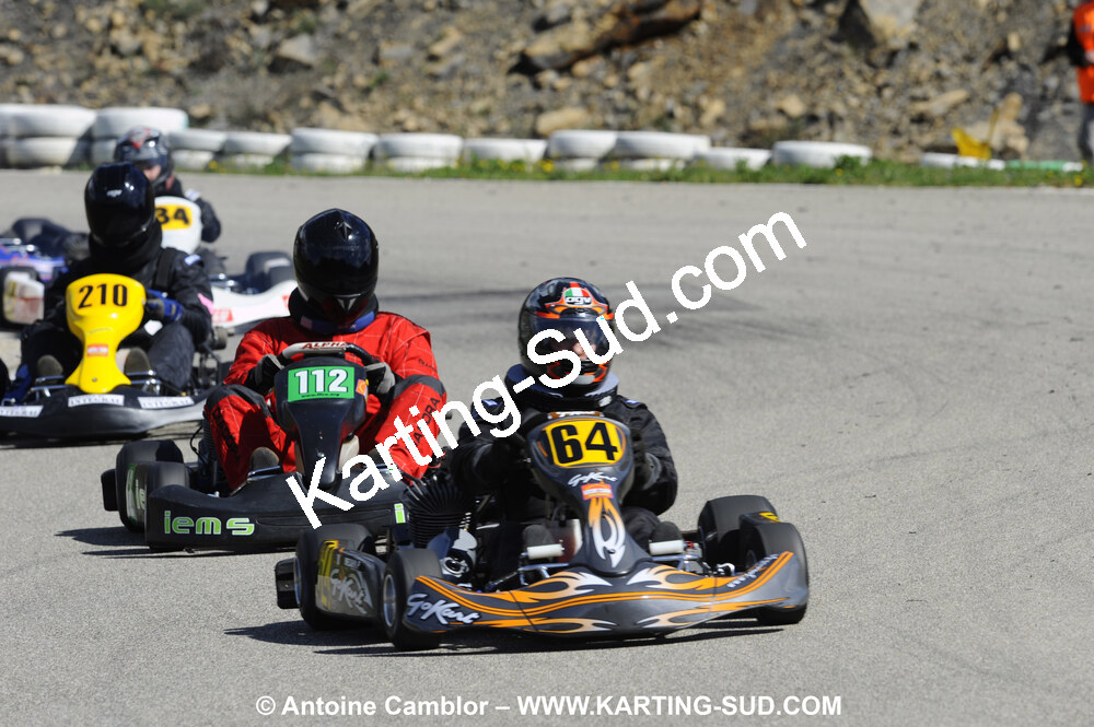 28/03/2010 : 2ème manche du Championnat du Sud 2010 à Alès (photos Antoine Camblor) 2010 — karting