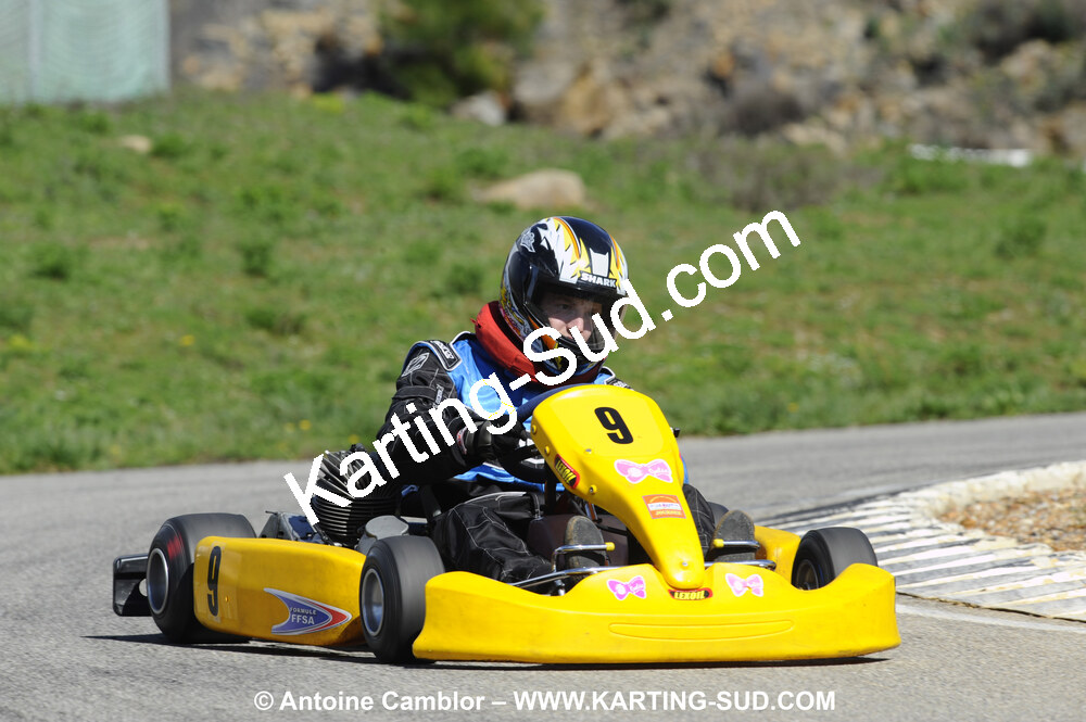 28/03/2010 : 2ème manche du Championnat du Sud 2010 à Alès (photos Antoine Camblor) 2010 — karting