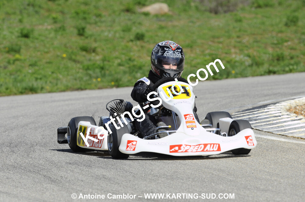 28/03/2010 : 2ème manche du Championnat du Sud 2010 à Alès (photos Antoine Camblor) 2010 — karting