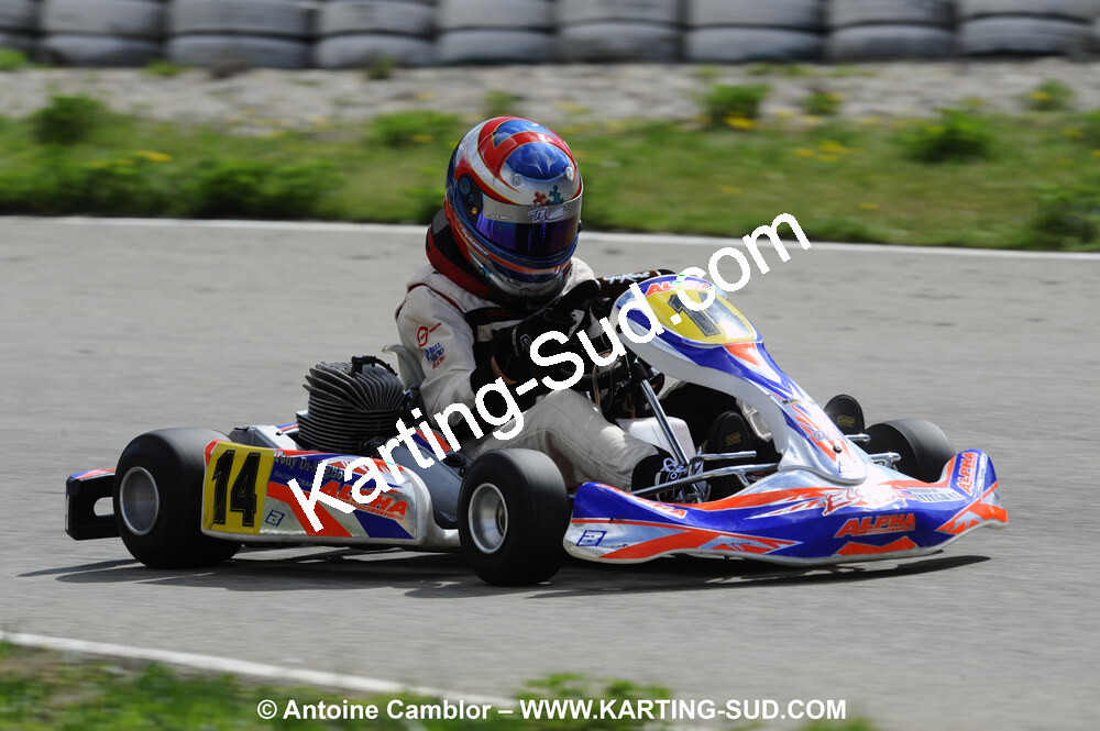 28/03/2010 : 2ème manche du Championnat du Sud 2010 à Alès (photos Antoine Camblor) 2010 — karting