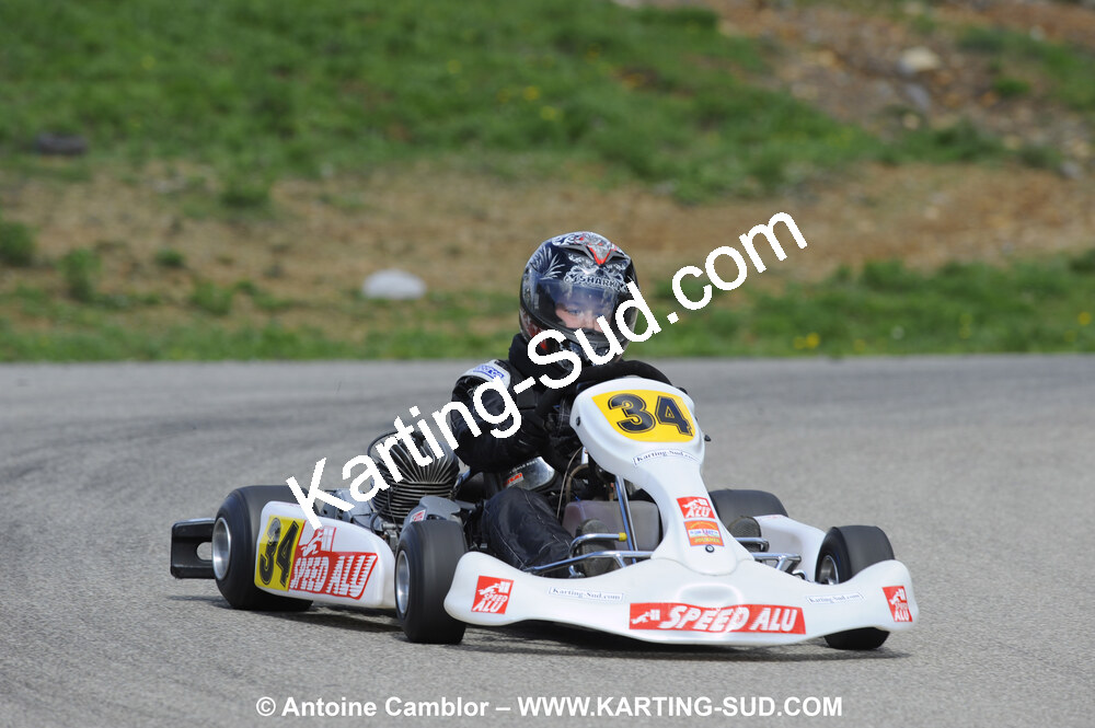 28/03/2010 : 2ème manche du Championnat du Sud 2010 à Alès (photos Antoine Camblor) 2010 — karting