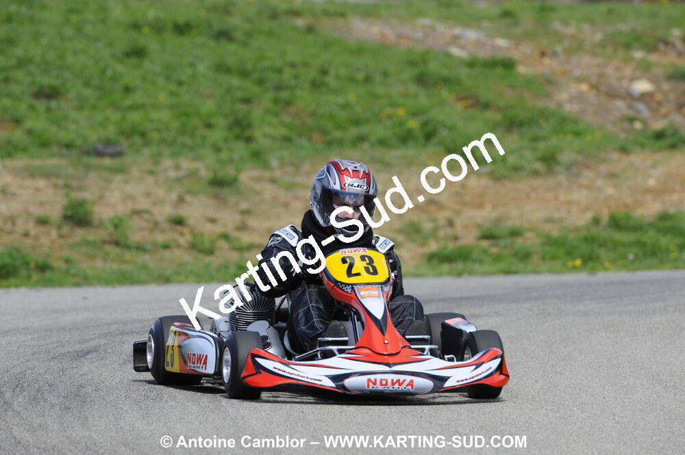 28/03/2010 : 2ème manche du Championnat du Sud 2010 à Alès (photos Antoine Camblor) 2010 — karting