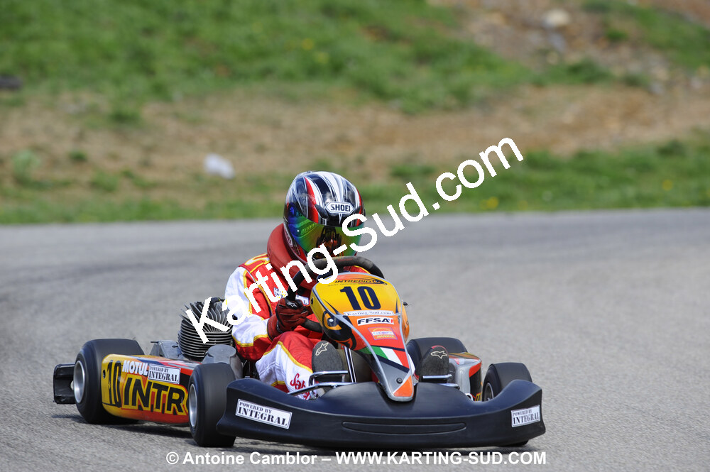 28/03/2010 : 2ème manche du Championnat du Sud 2010 à Alès (photos Antoine Camblor) 2010 — karting