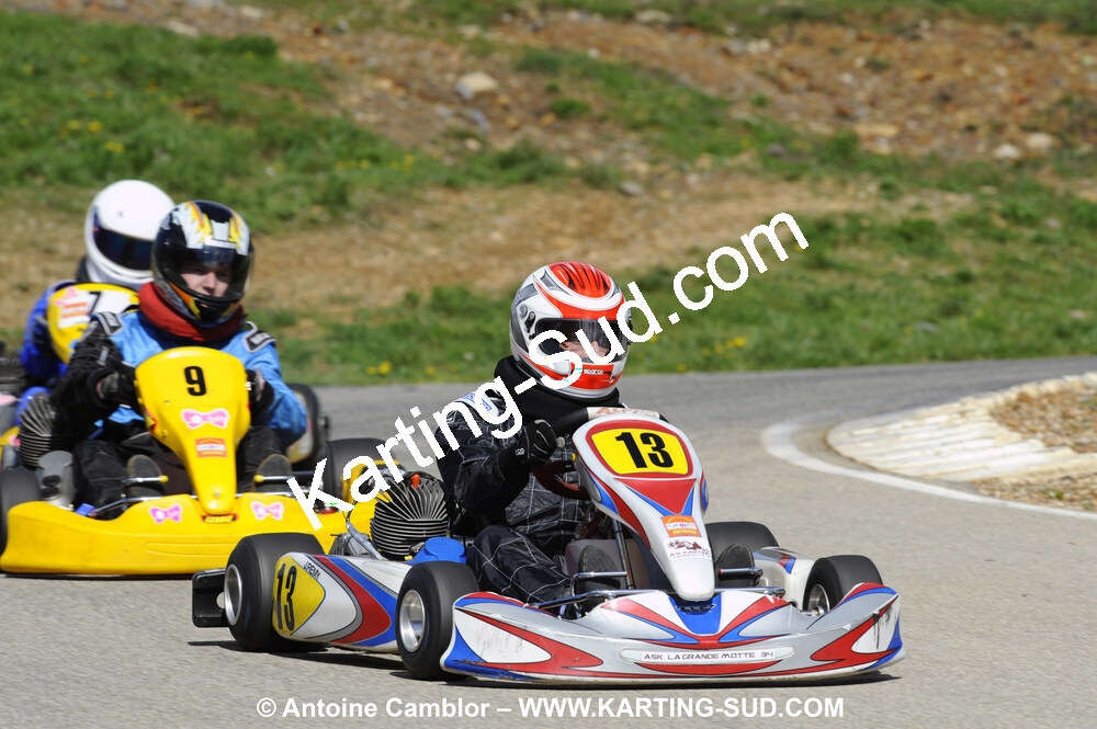 28/03/2010 : 2ème manche du Championnat du Sud 2010 à Alès (photos Antoine Camblor) 2010 — karting