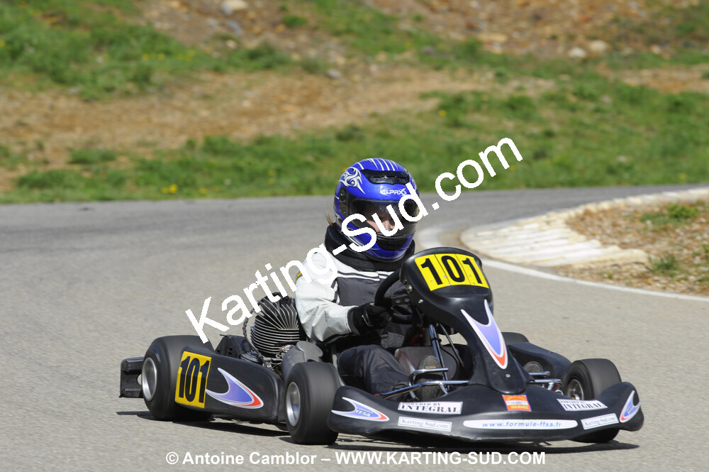 28/03/2010 : 2ème manche du Championnat du Sud 2010 à Alès (photos Antoine Camblor) 2010 — karting