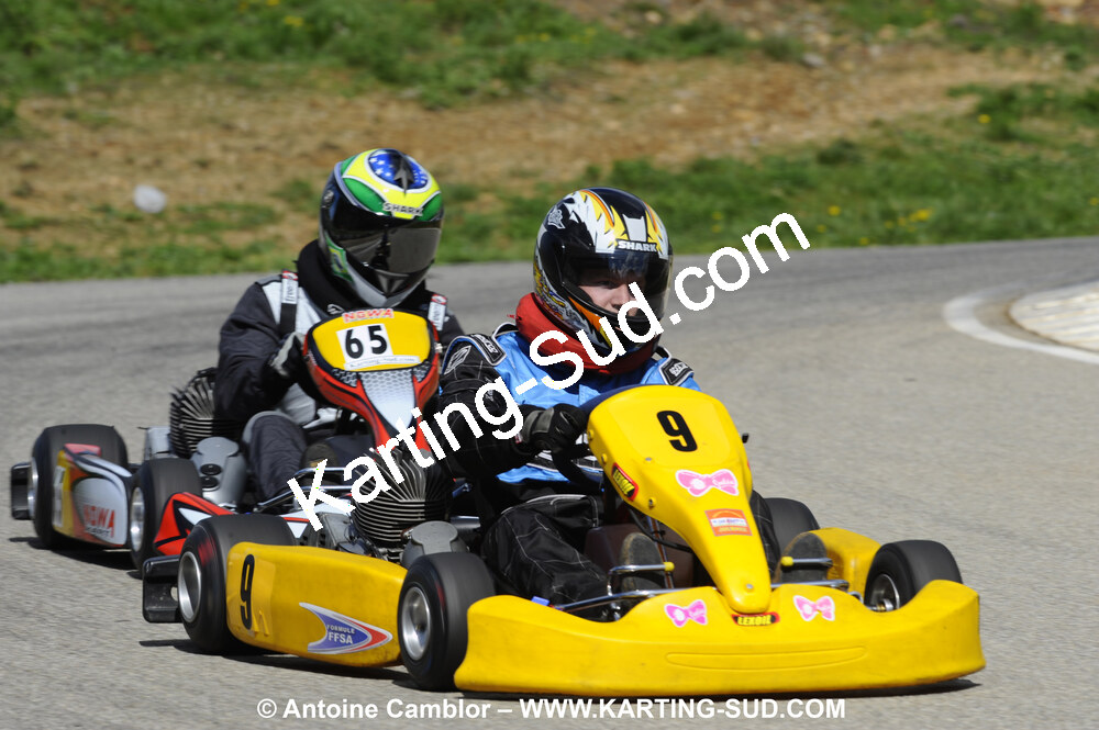 28/03/2010 : 2ème manche du Championnat du Sud 2010 à Alès (photos Antoine Camblor) 2010 — karting