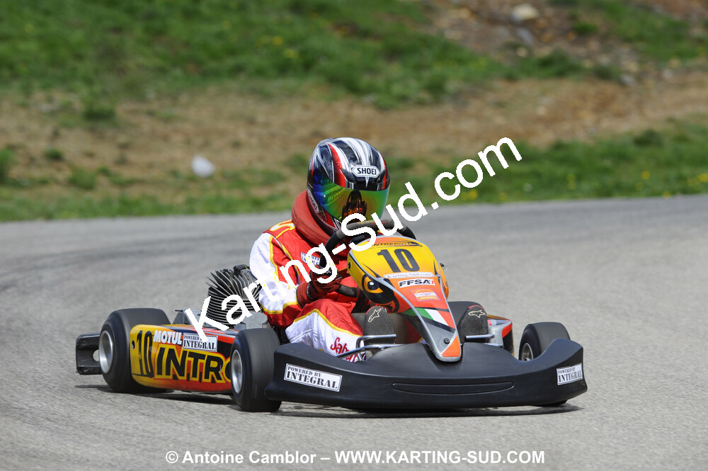 28/03/2010 : 2ème manche du Championnat du Sud 2010 à Alès (photos Antoine Camblor) 2010 — karting