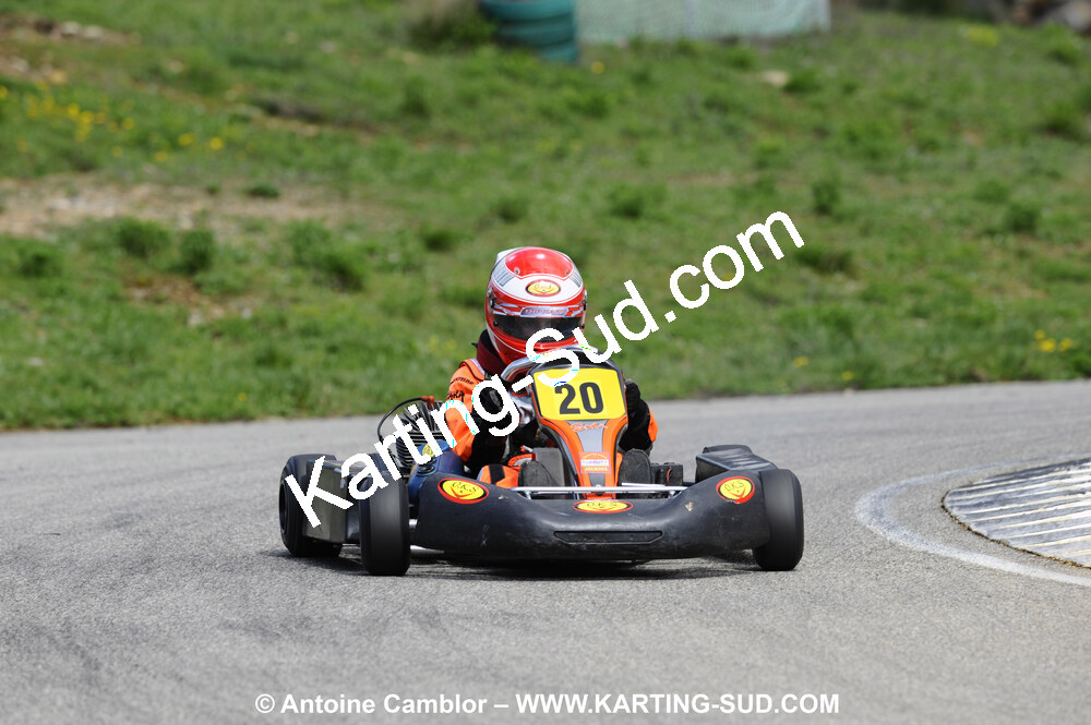 28/03/2010 : 2ème manche du Championnat du Sud 2010 à Alès (photos Antoine Camblor) 2010 — karting