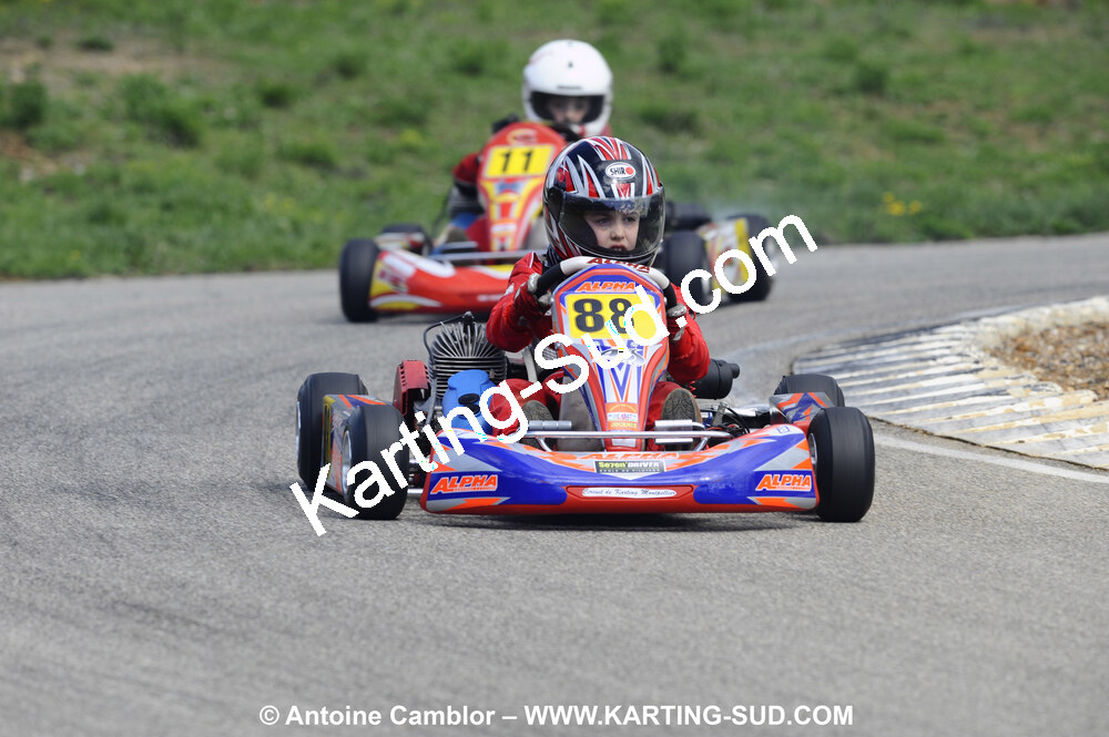 28/03/2010 : 2ème manche du Championnat du Sud 2010 à Alès (photos Antoine Camblor) 2010 — karting