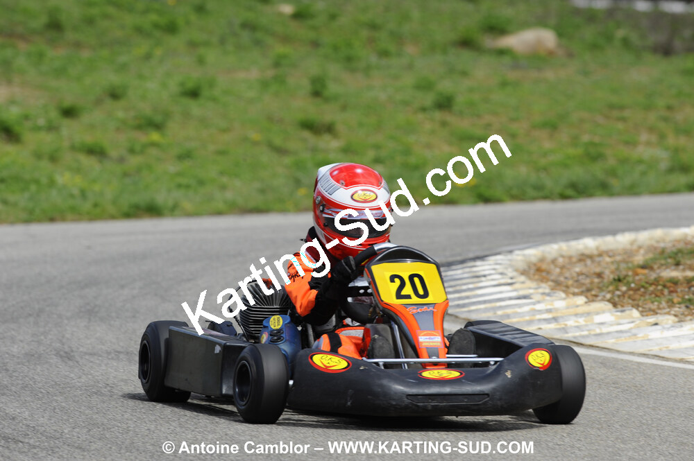 28/03/2010 : 2ème manche du Championnat du Sud 2010 à Alès (photos Antoine Camblor) 2010 — karting