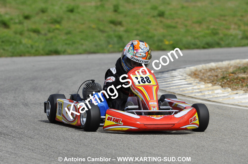 28/03/2010 : 2ème manche du Championnat du Sud 2010 à Alès (photos Antoine Camblor) 2010 — karting
