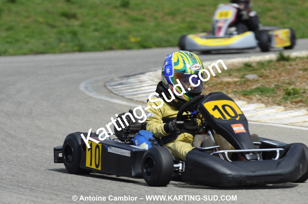 28/03/2010 : 2ème manche du Championnat du Sud 2010 à Alès (photos Antoine Camblor) 2010 — karting