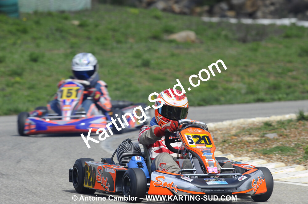 28/03/2010 : 2ème manche du Championnat du Sud 2010 à Alès (photos Antoine Camblor) 2010 — karting