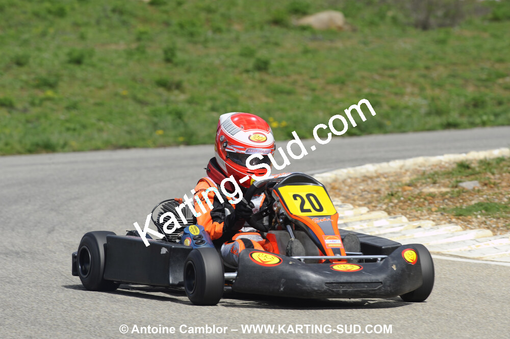 28/03/2010 : 2ème manche du Championnat du Sud 2010 à Alès (photos Antoine Camblor) 2010 — karting
