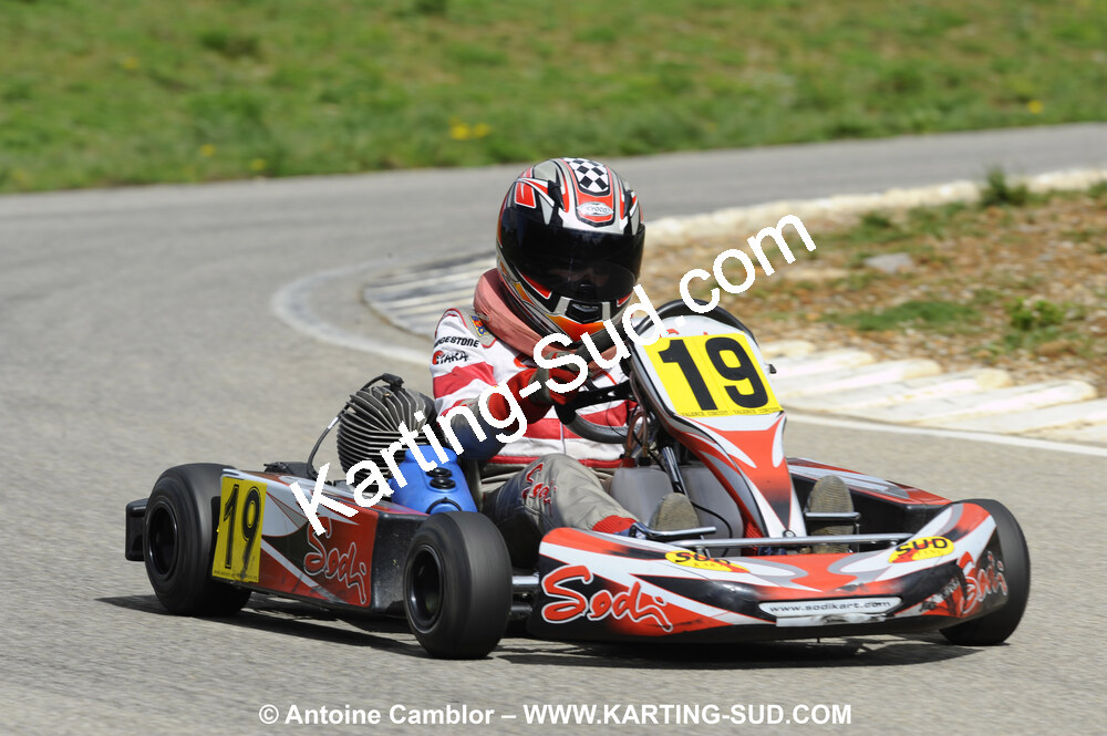28/03/2010 : 2ème manche du Championnat du Sud 2010 à Alès (photos Antoine Camblor) 2010 — karting