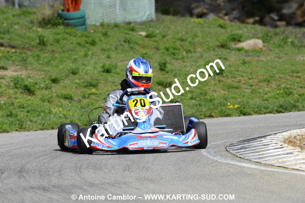 28/03/2010 : 2ème manche du Championnat du Sud 2010 à Alès (photos Antoine Camblor) 2010 — karting