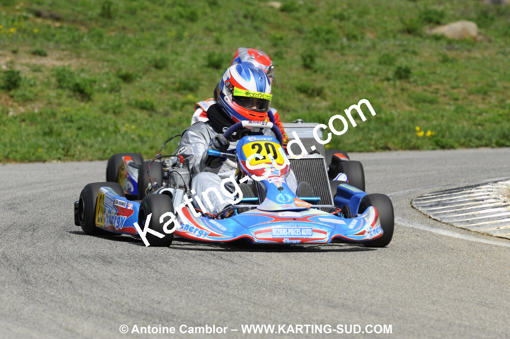 28/03/2010 : 2ème manche du Championnat du Sud 2010 à Alès (photos Antoine Camblor) 2010 — karting