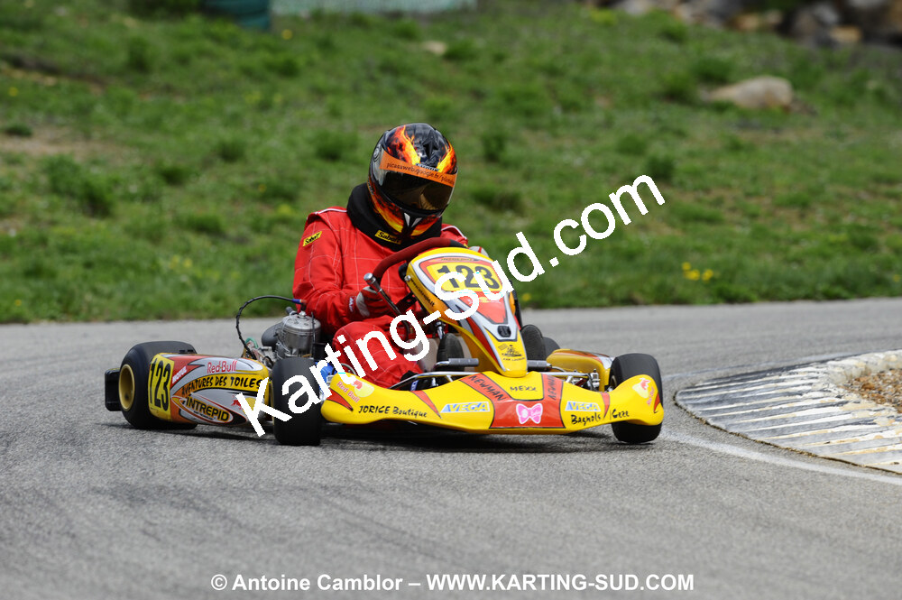 28/03/2010 : 2ème manche du Championnat du Sud 2010 à Alès (photos Antoine Camblor) 2010 — karting