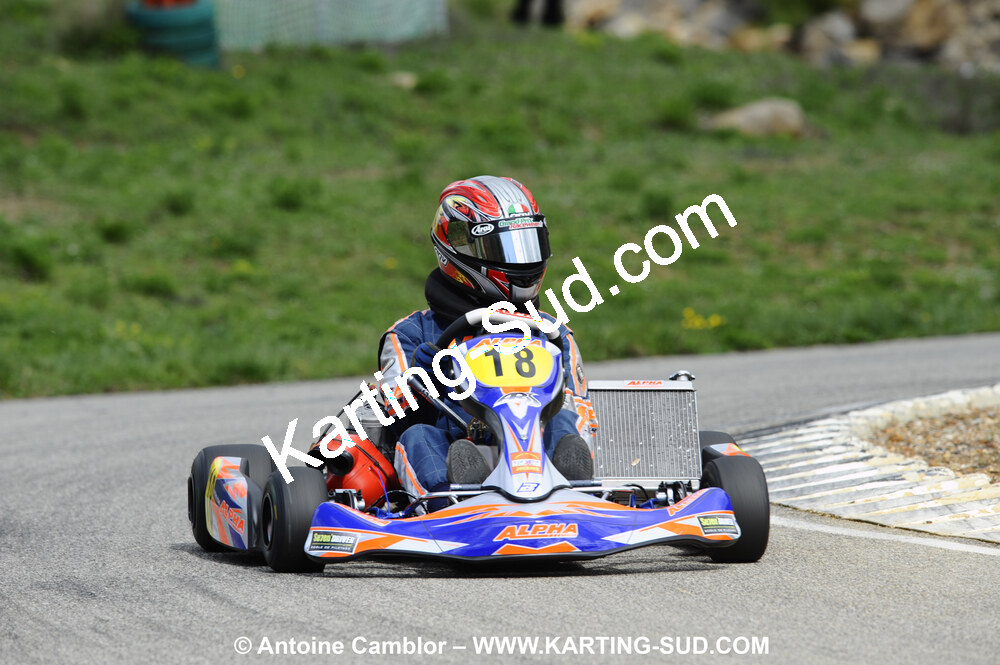 28/03/2010 : 2ème manche du Championnat du Sud 2010 à Alès (photos Antoine Camblor) 2010 — karting