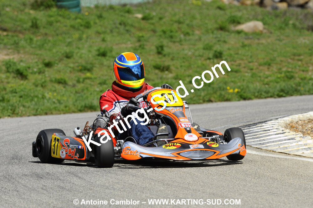 28/03/2010 : 2ème manche du Championnat du Sud 2010 à Alès (photos Antoine Camblor) 2010 — karting