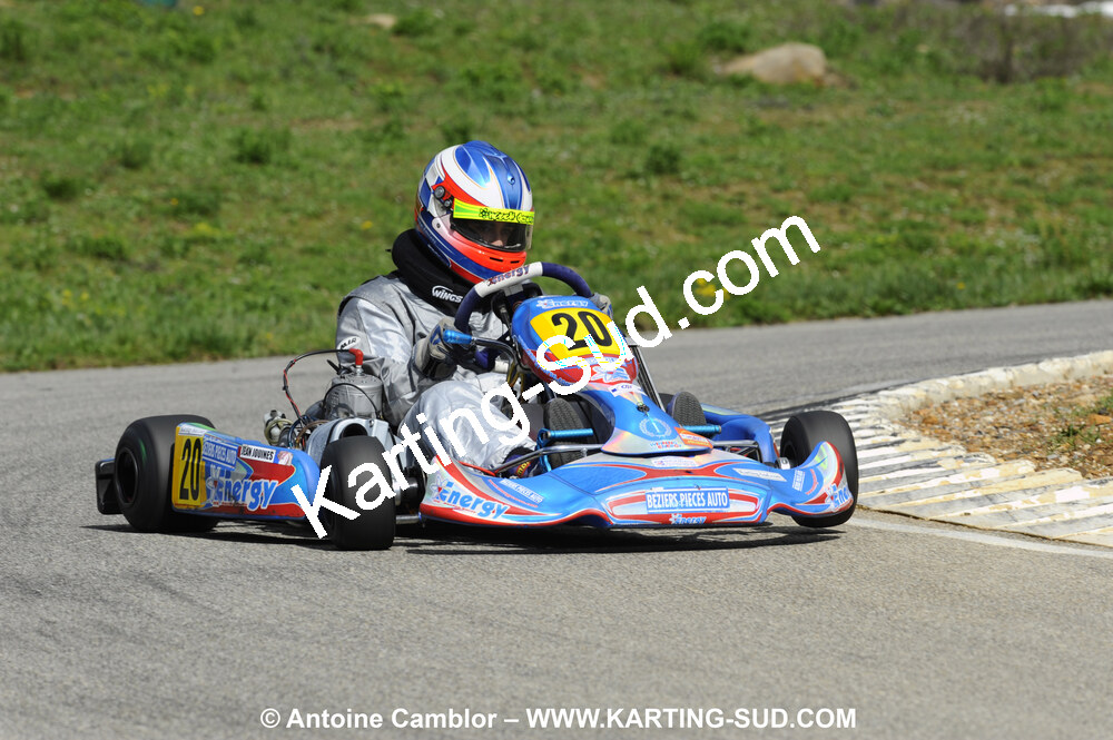 28/03/2010 : 2ème manche du Championnat du Sud 2010 à Alès (photos Antoine Camblor) 2010 — karting