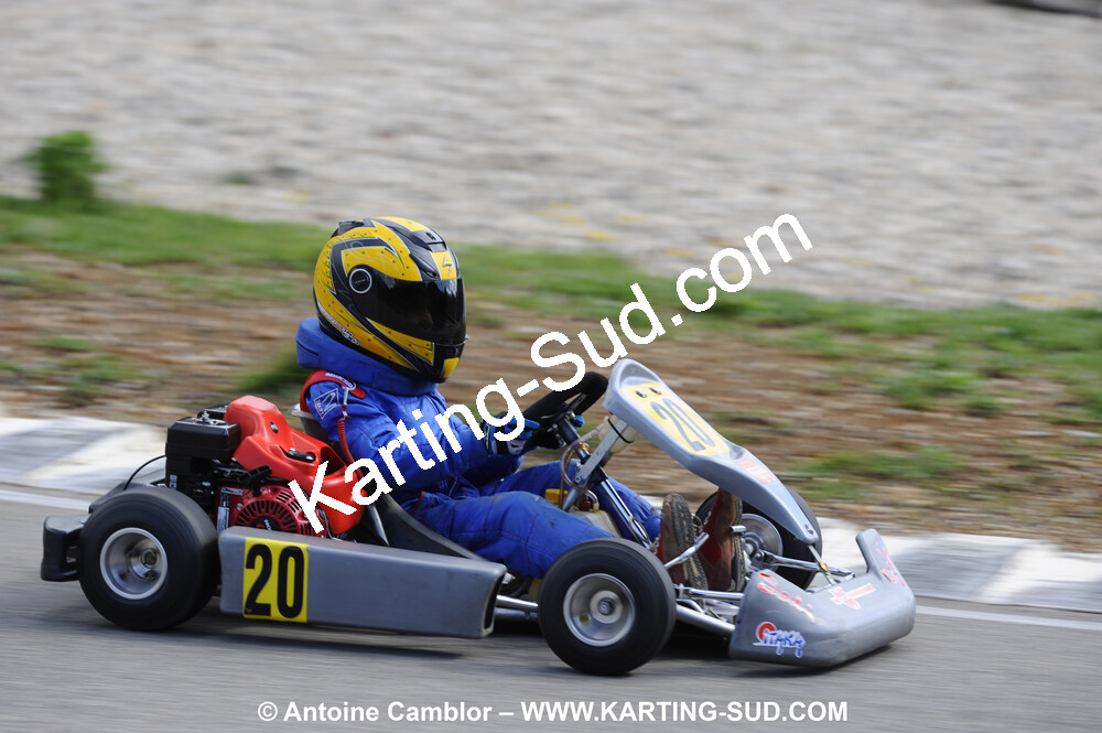 28/03/2010 : 2ème manche du Championnat du Sud 2010 à Alès (photos Antoine Camblor) 2010 — karting