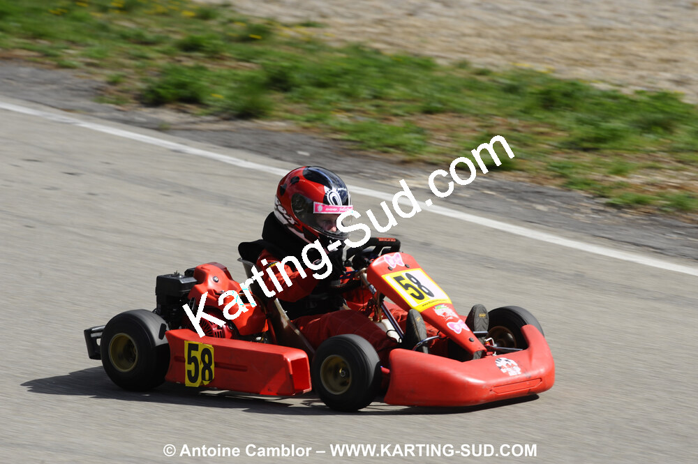 28/03/2010 : 2ème manche du Championnat du Sud 2010 à Alès (photos Antoine Camblor) 2010 — karting