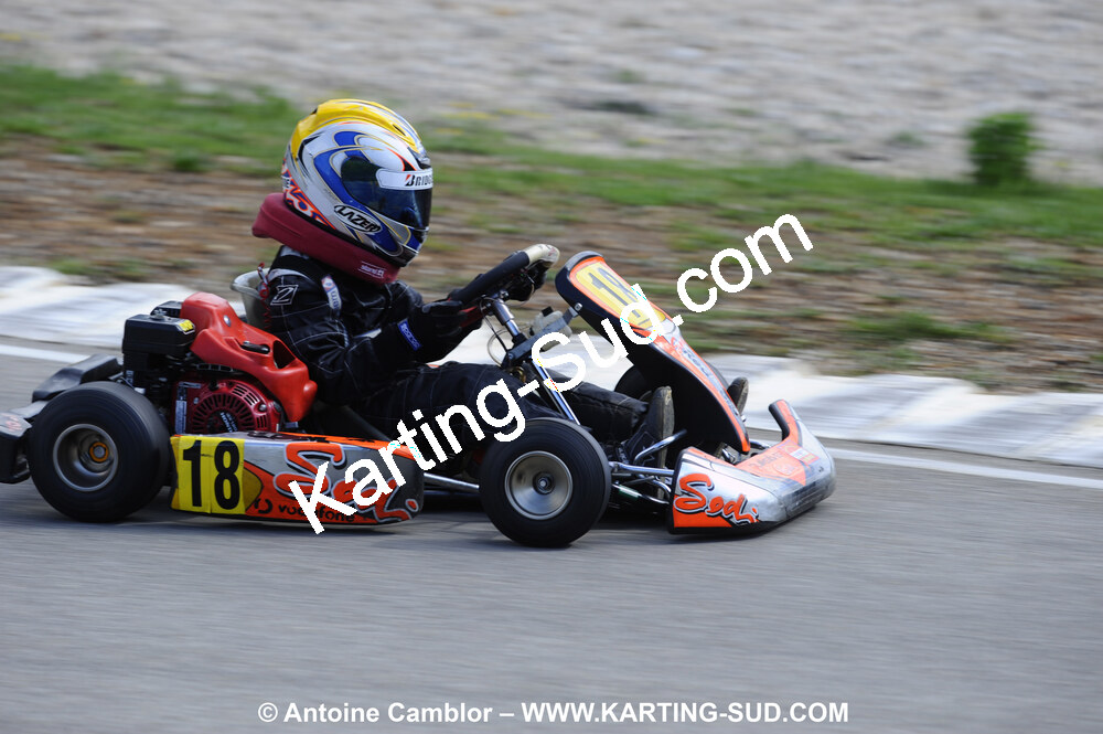 28/03/2010 : 2ème manche du Championnat du Sud 2010 à Alès (photos Antoine Camblor) 2010 — karting