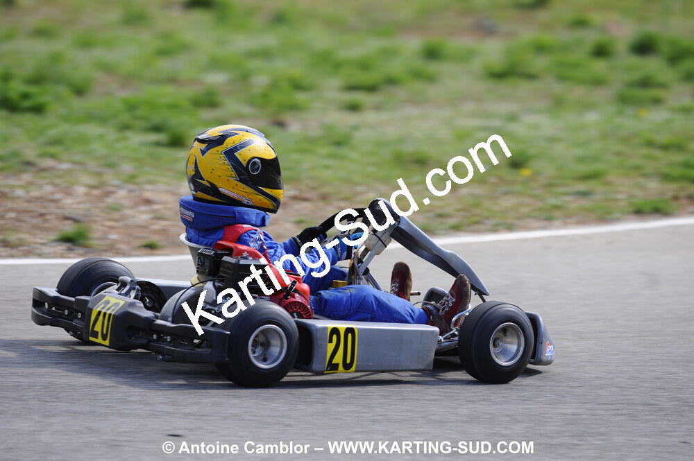 28/03/2010 : 2ème manche du Championnat du Sud 2010 à Alès (photos Antoine Camblor) 2010 — karting