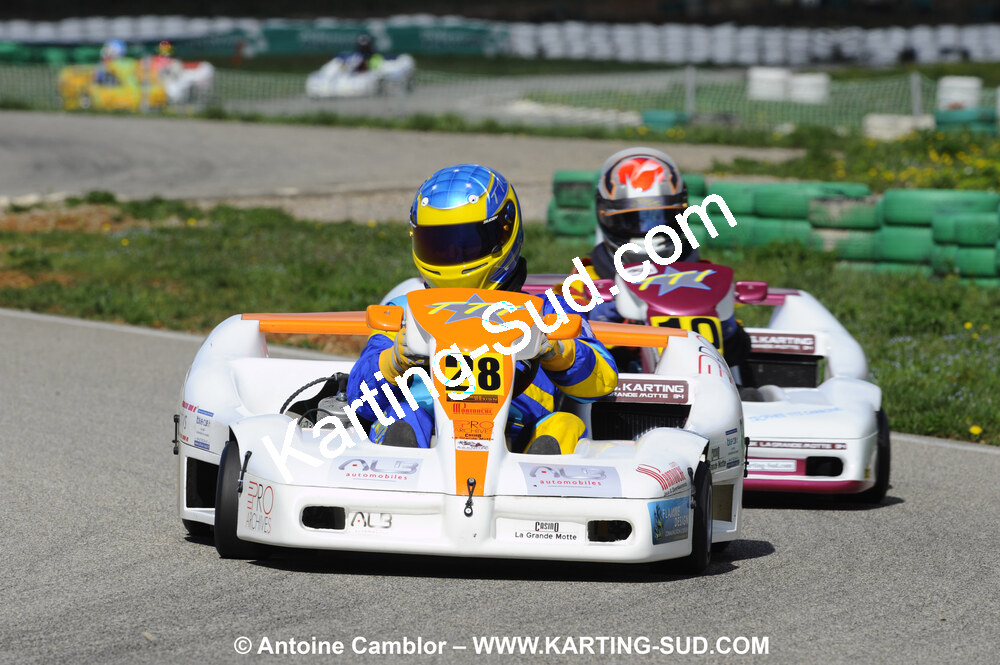 28/03/2010 : 2ème manche du Championnat du Sud 2010 à Alès (photos Antoine Camblor) 2010 — karting