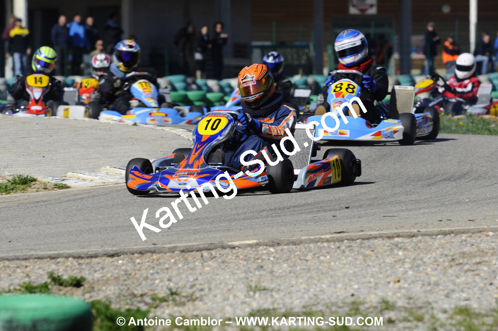 28/03/2010 : 2ème manche du Championnat du Sud 2010 à Alès (photos Antoine Camblor) 2010 — karting