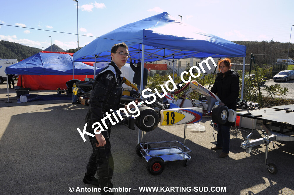 28/03/2010 : 2ème manche du Championnat du Sud 2010 à Alès (photos Antoine Camblor) 2010 — karting