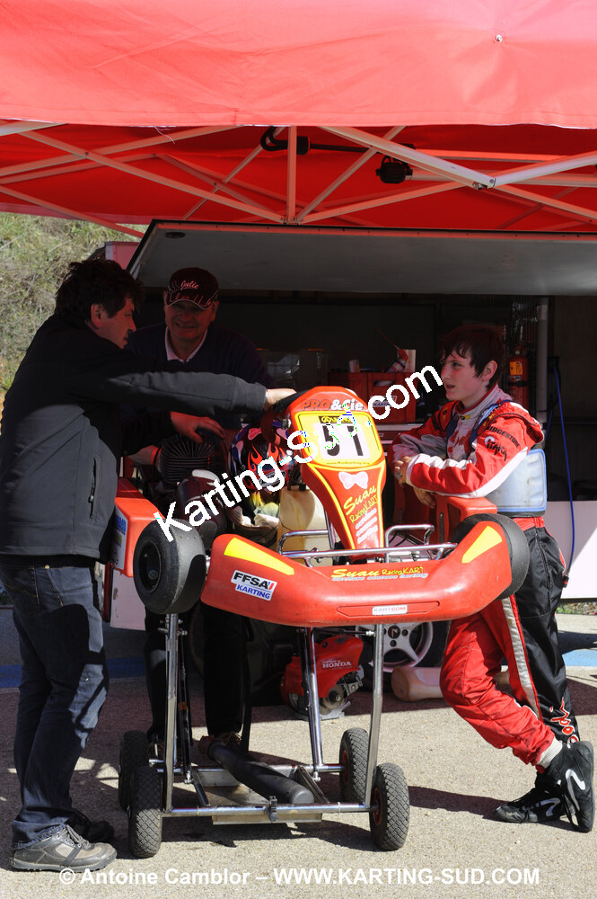 28/03/2010 : 2ème manche du Championnat du Sud 2010 à Alès (photos Antoine Camblor) 2010 — karting