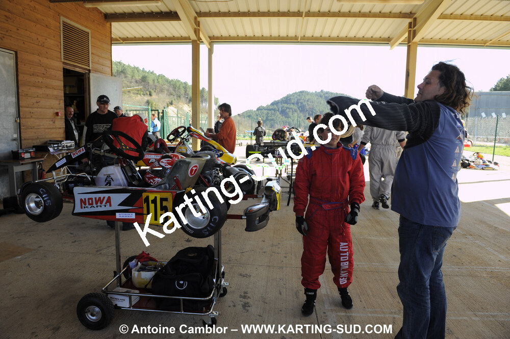 28/03/2010 : 2ème manche du Championnat du Sud 2010 à Alès (photos Antoine Camblor) 2010 — karting