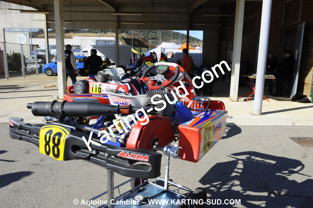 28/03/2010 : 2ème manche du Championnat du Sud 2010 à Alès (photos Antoine Camblor) 2010 — karting