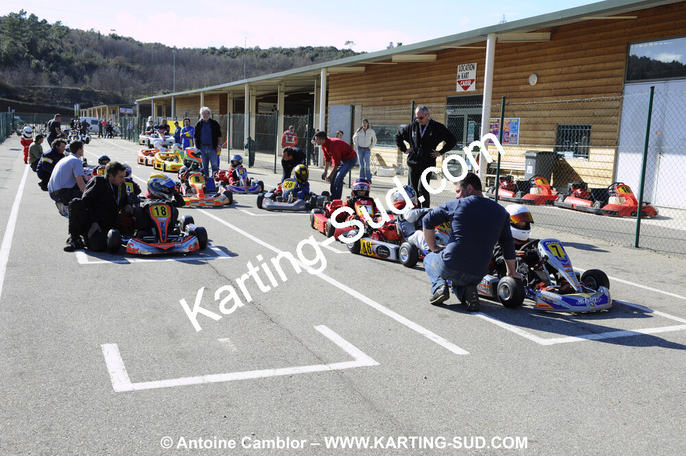 28/03/2010 : 2ème manche du Championnat du Sud 2010 à Alès (photos Antoine Camblor) 2010 — karting
