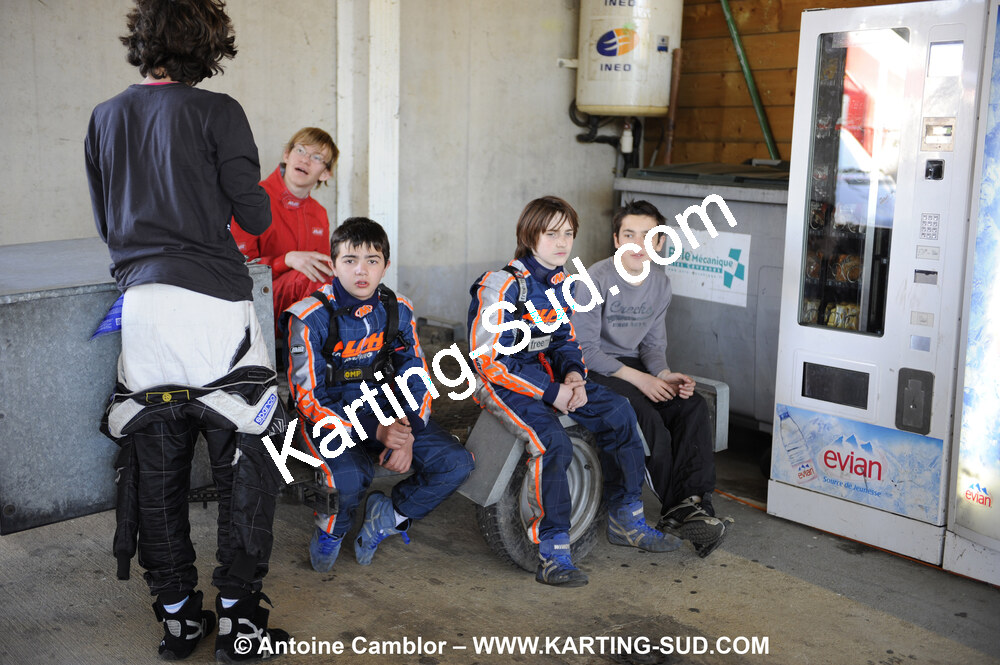 28/03/2010 : 2ème manche du Championnat du Sud 2010 à Alès (photos Antoine Camblor) 2010 — karting