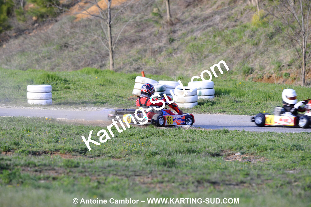 28/03/2010 : 2ème manche du Championnat du Sud 2010 à Alès (photos Antoine Camblor) 2010 — karting