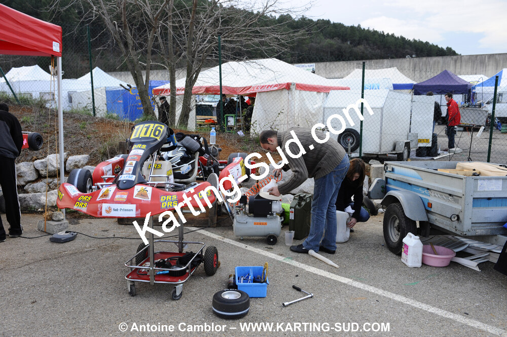 28/03/2010 : 2ème manche du Championnat du Sud 2010 à Alès (photos Antoine Camblor) 2010 — karting